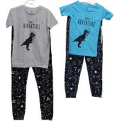 Wholesale - 2pc "SPACE ADVENTURE" BOYS SLEEP SET (2 ASST PRINTS -SIZE: 2T,3T,4T), UPC: 636458336110